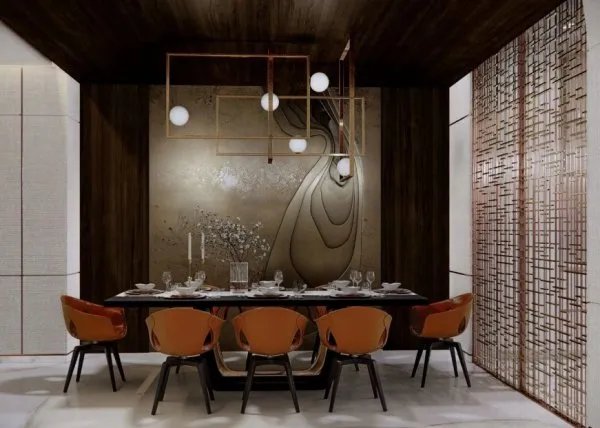 屏风隔断效果图屏风是什么样的