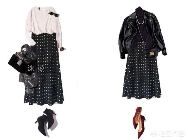 波点裙怎么搭配