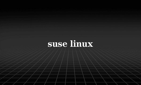 suse linux