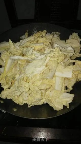 白菜炒肉