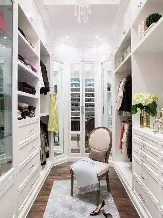 20款衣帽间装修美图，喜欢的赶快收藏