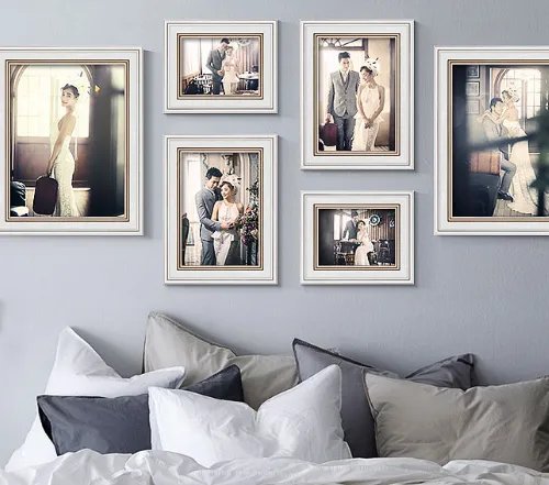 婚纱照照片墙怎么摆好看 照片挂墙的三大禁忌