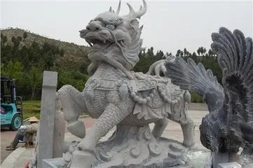 石雕麒麟如何摆放