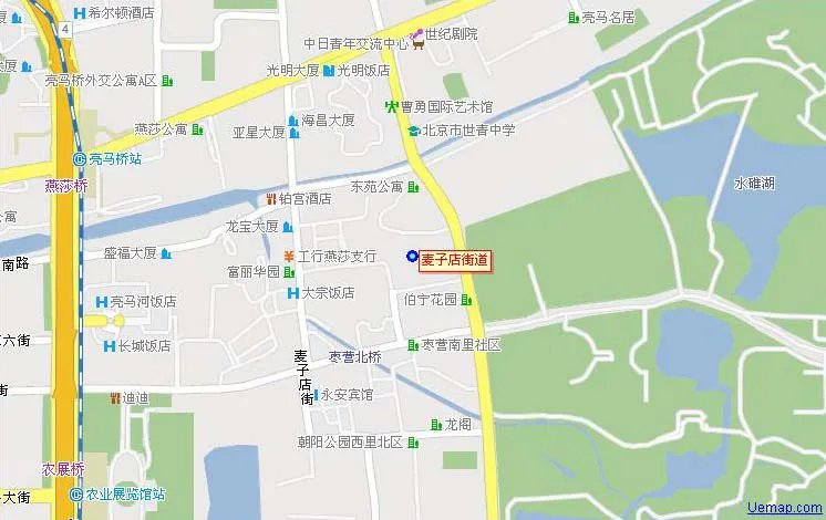 麦子店街道的主要职责