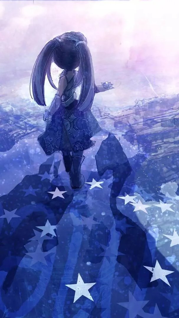 有没有背影绘画唯美图片分享？