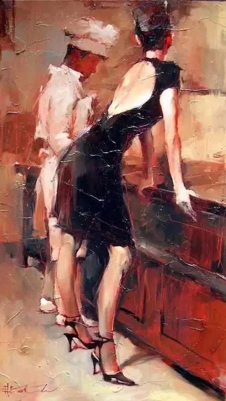 有没有背影绘画唯美图片分享？