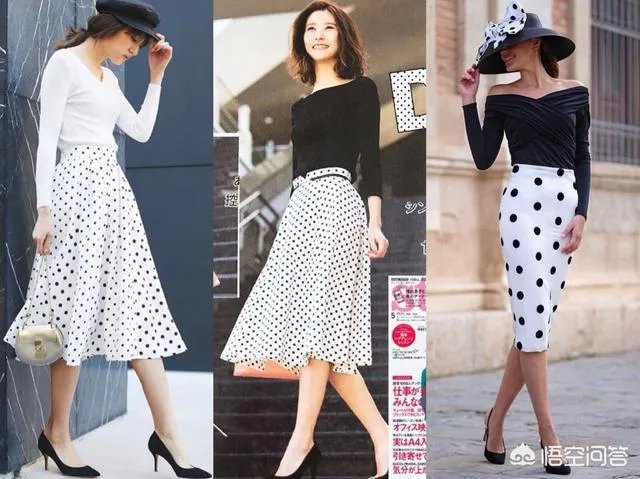 波点裙怎么搭配