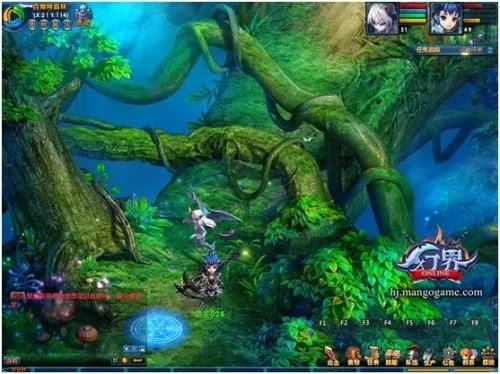 芒果游戏首款自研端游《幻界OnLine》首度曝光