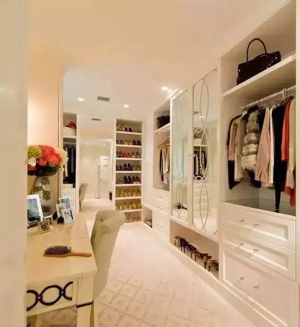 20款衣帽间装修美图，喜欢的赶快收藏