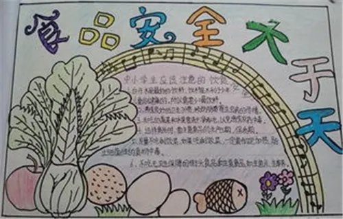 食品卫生手抄报整洁最新最全