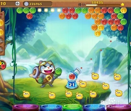 开心泡泡猫攻略第十二关