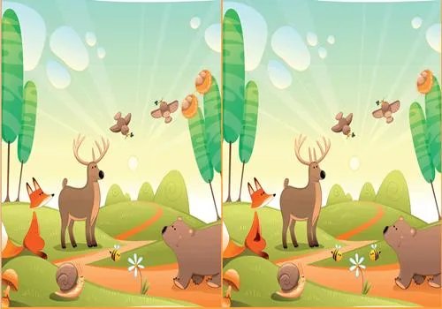 大家来找茬的图片？