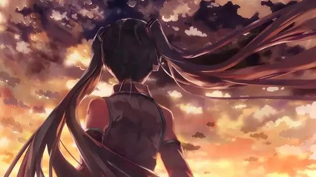 有没有背影绘画唯美图片分享？