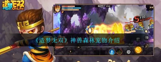 《造梦无双》神兽森林宠物介绍