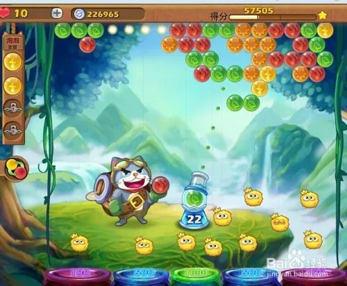 开心泡泡猫攻略第十二关