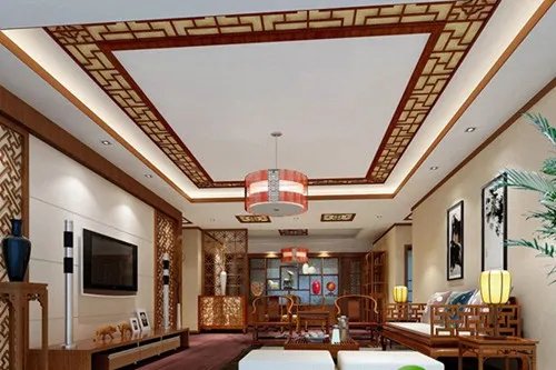 中式客厅装修效果图 纯中式客厅装修不将就