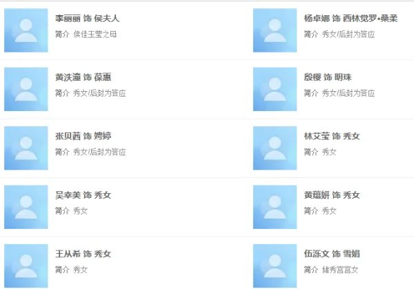 金枝欲孽演员表宝婵谁演的