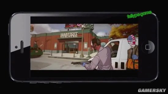 《收获日：犯罪战争（Payday: Crime War）》首部预告 警察劫匪银行血战