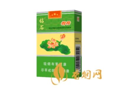 钻石荷花香烟价格表和图片大全(最完整版)