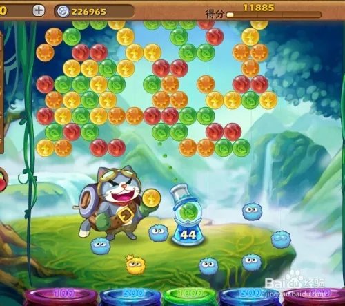 开心泡泡猫攻略第十二关