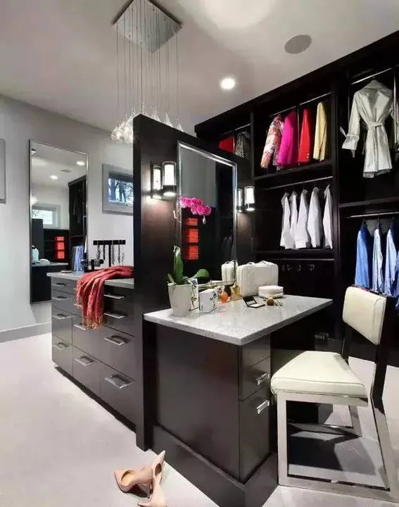 20款衣帽间装修美图，喜欢的赶快收藏