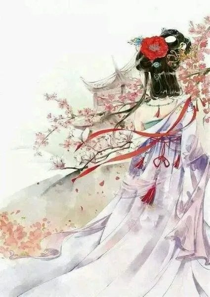 有没有背影绘画唯美图片分享？