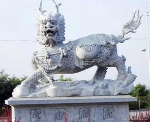 石雕麒麟如何摆放