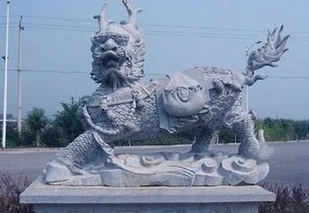 石雕麒麟如何摆放