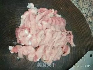 肉丝豆腐
