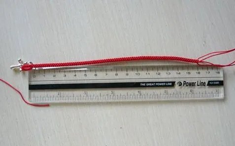 怎么做红绳脚链