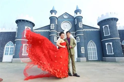 胖妹妹婚纱照图片 胖妹妹拍婚纱照好看嘛