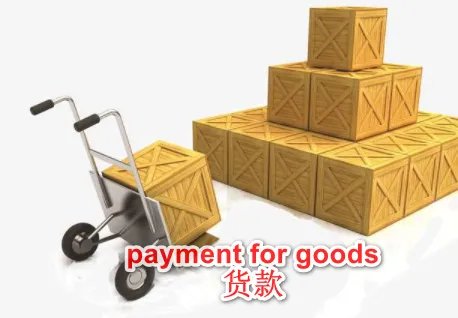 货款英文怎么写