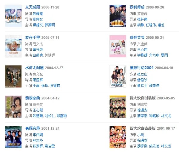 所有刘恺威主演的电视剧有哪些