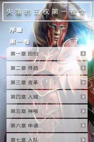 失落的王权人物介绍