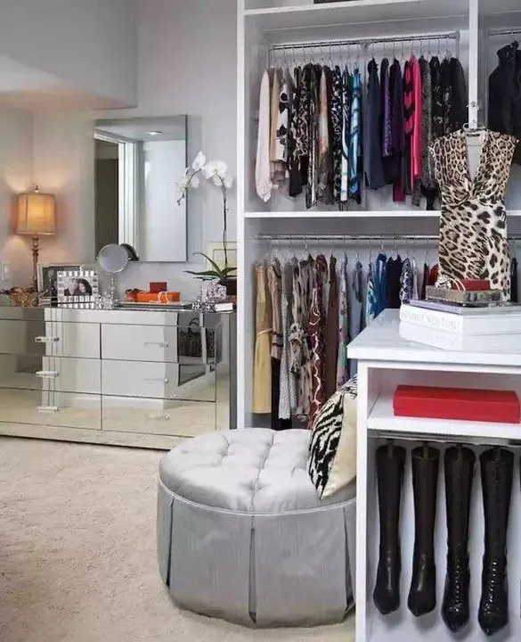 20款衣帽间装修美图，喜欢的赶快收藏