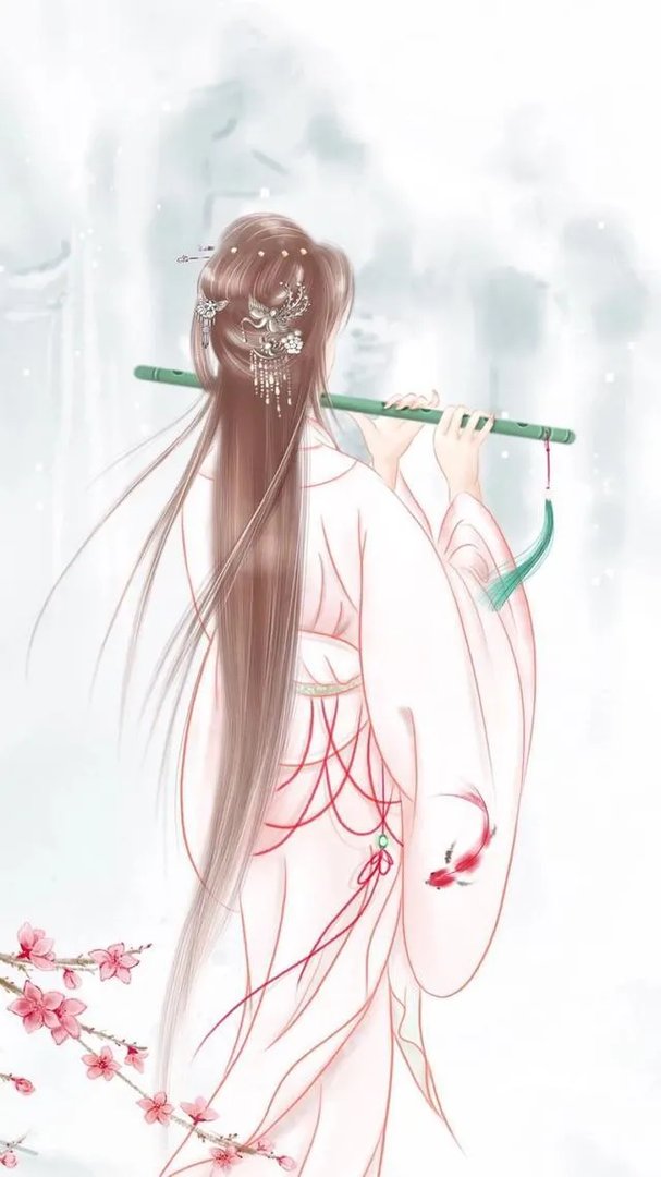 有没有背影绘画唯美图片分享？