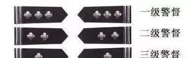 公安肩章级别图解