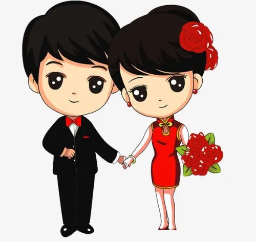 赞美新婚夫妇的词语 形容新婚夫妇般配的成语