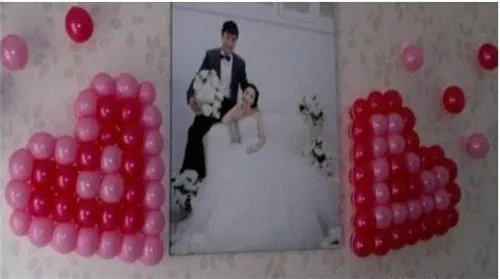 结婚房间气球布置图片  如何用气球布置结婚房间