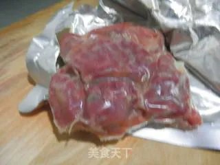 【开封】特色小吃－烧饼夹牛肉