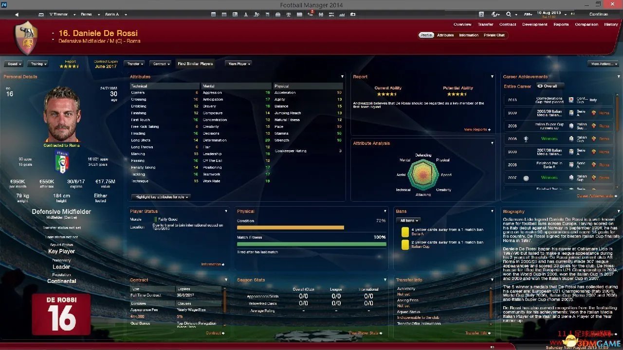 足球经理2014 欧冠联赛帅气皮肤包