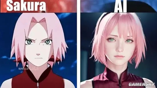 AI真人化《火影忍者》女角色 纲手散发御姐级魅力