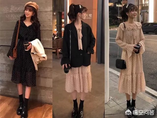 波点裙怎么搭配