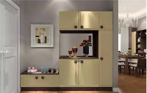 玄关柜装修效果图  实用又养眼的收纳设计