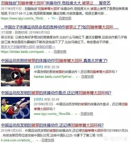 为什么中国有很多体操动作被禁？