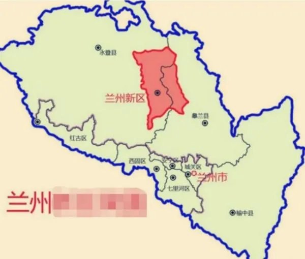 西宁兰州地图