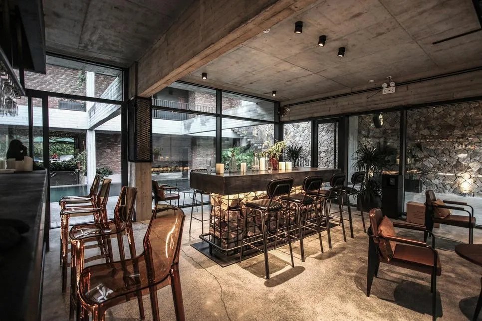 莫干山里的民宿设计地址：莫干山，湖州，浙江，中国位于莫干山山...