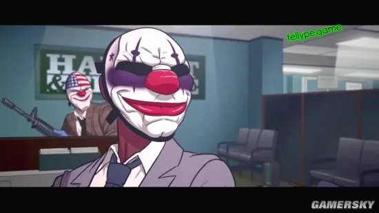 《收获日：犯罪战争（Payday: Crime War）》首部预告 警察劫匪银行血战