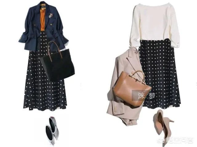 波点裙怎么搭配