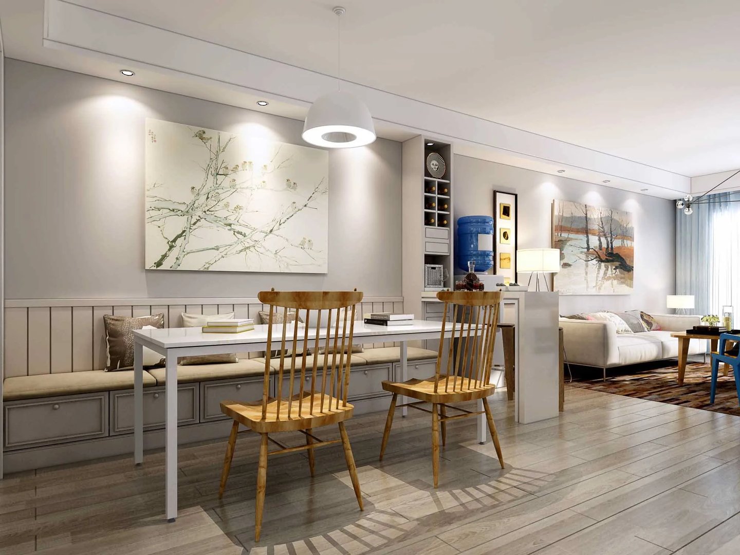 北欧风格装修效果图 美得不可挑剔的北欧风格装修